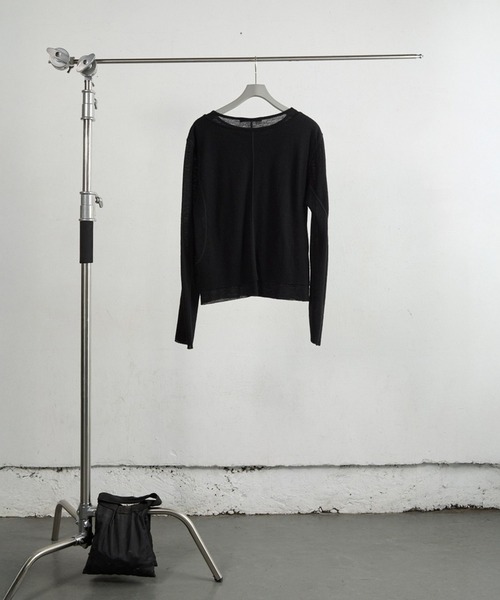 DOUBLE LAYERED LONG SLEEVE T SHIRT（Tシャツ/カットソー）｜NVRFRGT