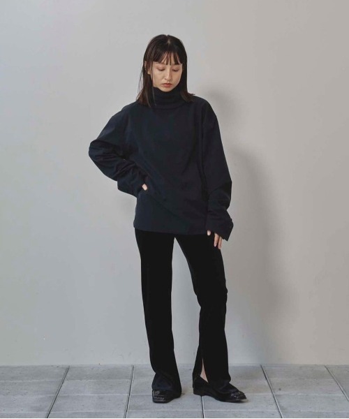 Velour Slit Leggings トゥデイフル Velour Slit Leggings（フルレングス）｜TODAYFUL（トゥデイフル