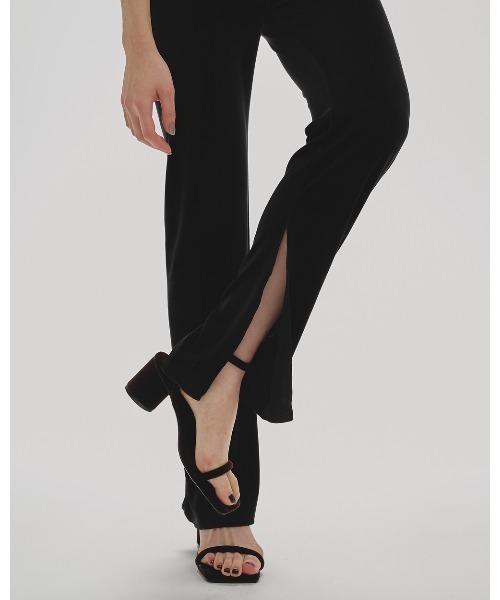 Velour Slit Leggings（その他パンツ）｜TODAYFUL（トゥデイフル）の