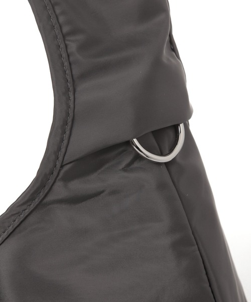 LEPSIM（レプシィム）の「ラウンドBIGショルダー　578268（ショルダーバッグ・レディース・ブラック/チャコールグレー/アイボリー・ONE SIZE）」の19枚目の写真