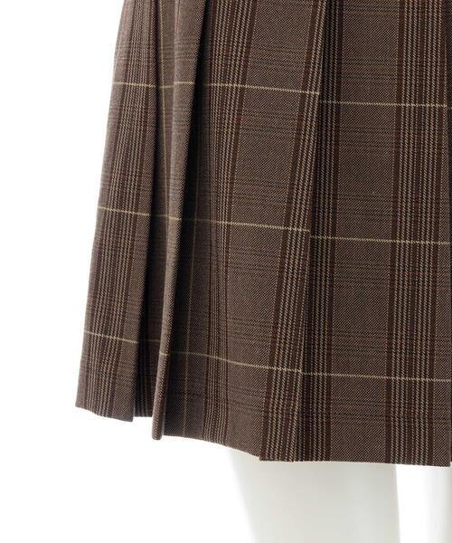 INGNI（イング）の「サイドベルトチェック柄プリーツスカパン（スカート・レディース・ブラウン系その他2/グレー系8・FREE）」の13枚目の写真