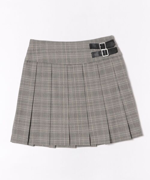INGNI（イング）の「サイドベルトチェック柄プリーツスカパン（スカート・レディース・ブラウン系その他2/グレー系8・FREE）」の10枚目の写真