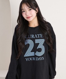 shrita（シュリータ）の「ナンバリングチュニックロンT（Tシャツ/カットソー）」