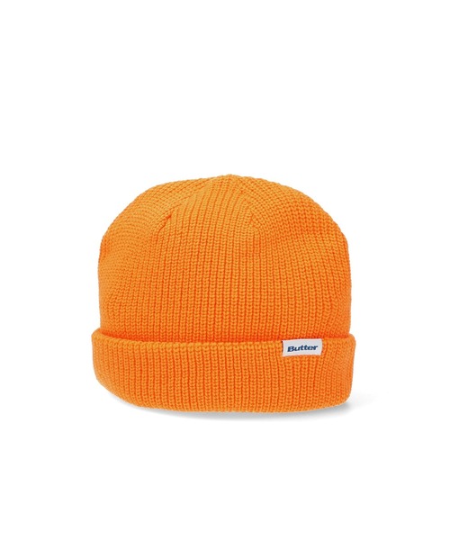 styles（スタイルス）の「BUTTER Wharfie Beanie（ニットキャップ/ビーニー・メンズ・オレンジ/グリーン/オフホワイト/ブラック・ONE SIZE）」の4枚目の写真