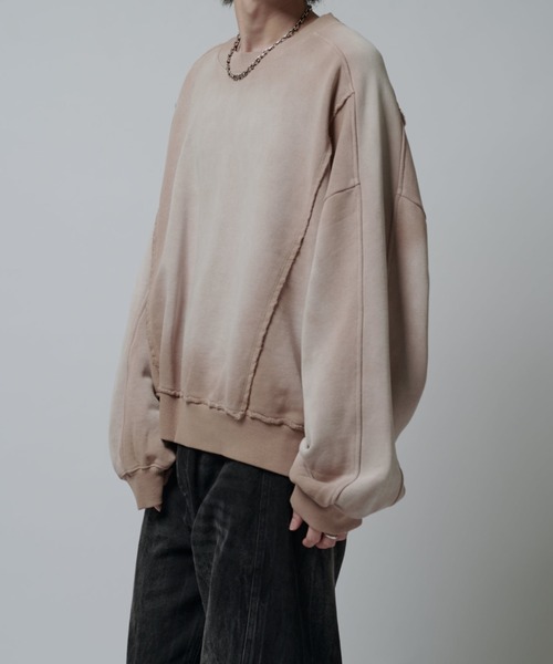Lui's(ルイス)の「ハードブリーチスウェット(スウェット・メンズ・ベージュ/ブラック・FREE)」の14枚目の写真