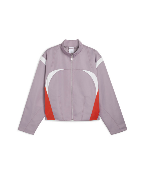 PUMA（プーマ）の「PUMA プーマ ユニセックス ナイン トゥ ファイブ ジャケット（ブルゾン・メンズ・ブラック/プラム・X-SMALL/SMALL/MEDIUM/LARGE/X-LARGE）」の10枚目の写真