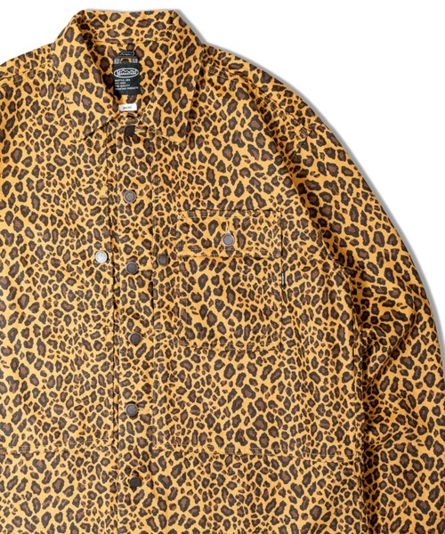 MANASTASH（マナスタッシュ）の「MANASTASHxA-KLASS HEMP TWILL JKT LEOPARD（その他アウター・メンズ・ブラック/ブラウン・L/XL/M）」の2枚目の写真