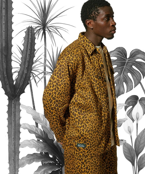 MANASTASH（マナスタッシュ）の「MANASTASHxA-KLASS HEMP TWILL JKT LEOPARD（その他アウター・メンズ・ブラック/ブラウン・L/XL/M）」の10枚目の写真