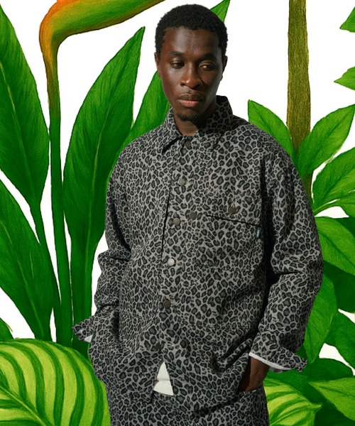 MANASTASH（マナスタッシュ）の「MANASTASHxA-KLASS HEMP TWILL JKT LEOPARD（その他アウター・メンズ・ブラック/ブラウン・L/XL/M）」の11枚目の写真