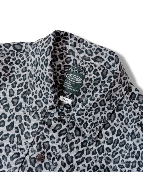 MANASTASH（マナスタッシュ）の「MANASTASHxA-KLASS HEMP TWILL JKT LEOPARD（その他アウター・メンズ・ブラック/ブラウン・L/XL/M）」の17枚目の写真