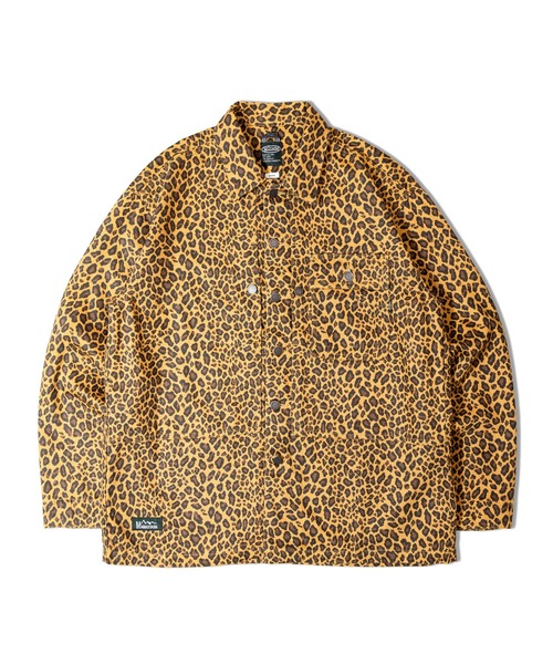 MANASTASH（マナスタッシュ）の「MANASTASHxA-KLASS HEMP TWILL JKT LEOPARD（その他アウター・メンズ・ブラック/ブラウン・L/XL/M）」の15枚目の写真