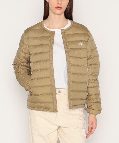ダントン WOMEN'S CREWNECK INNER DOWN JACKET DANTON WOMEN'S CREWNECK INNER DOWN JACKET