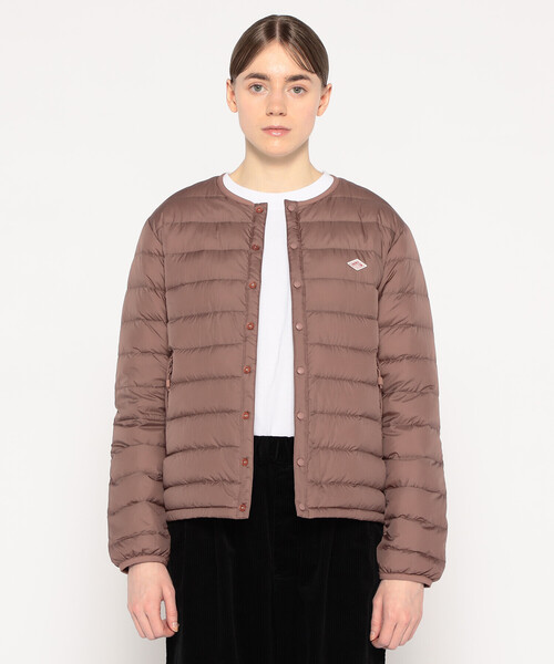 DANTON(ダントン)の「WOMEN'S CREWNECK INNER DOWN JACKET(ダウンジャケット/コート・レディース・ブラック/オフホワイト/オリーブ/マスタード/ブラック系その他/ブラウン系その他/ベージュ系その他・S/M/XS)」の18枚目の写真