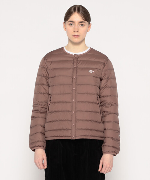 DANTON(ダントン)の「WOMEN'S CREWNECK INNER DOWN JACKET(ダウンジャケット/コート・レディース・ブラック/オフホワイト/オリーブ/マスタード/ブラック系その他/ブラウン系その他/ベージュ系その他・S/M/XS)」の17枚目の写真