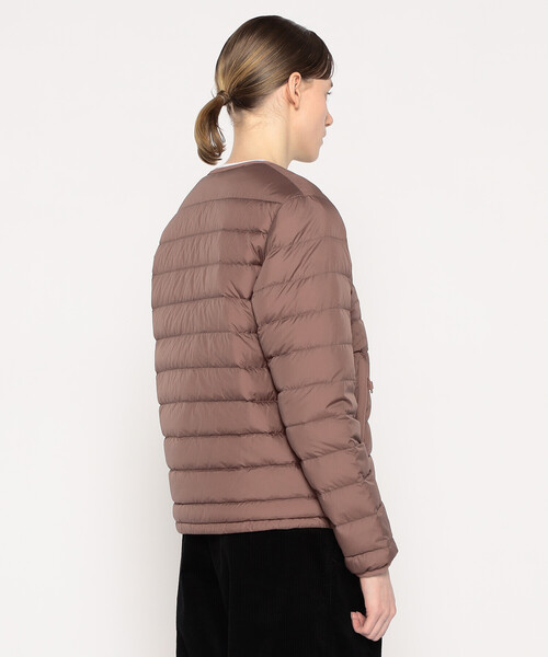DANTON(ダントン)の「WOMEN'S CREWNECK INNER DOWN JACKET(ダウンジャケット/コート・レディース・ブラック/オフホワイト/オリーブ/マスタード/ブラック系その他/ブラウン系その他/ベージュ系その他・S/M/XS)」の14枚目の写真
