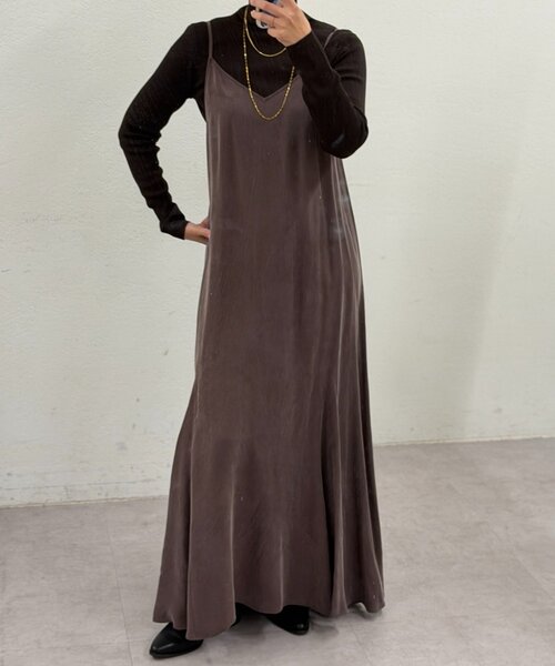 ラウンジドレス　フィブリルキャミワンピース セール】フィブリルキャミワンピース（ワンピース）｜LOUNGEDRESS