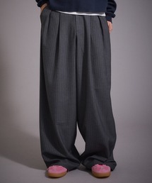 Perushu（ペルーシュ）の「ウールタッチ 2タックワイドスラックスパンツ（スラックス）」