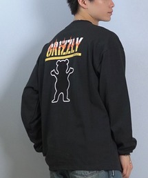 GRIZZLY（グリズリー）の「GRIZZLY/グリズリー 長袖Ｔシャツ/ロンT バックプリント G25FW-4402（Tシャツ/カットソー）」