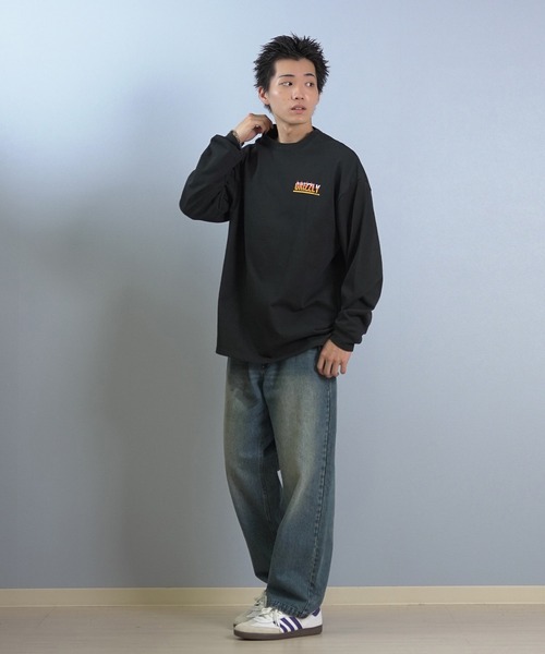 GRIZZLY(グリズリー)の「GRIZZLY/グリズリー 長袖Tシャツ/ロンT バックプリント G25FW-4402(Tシャツ/カットソー・メンズ・ホワイト/ブラック・XL/L/M)」の12枚目の写真