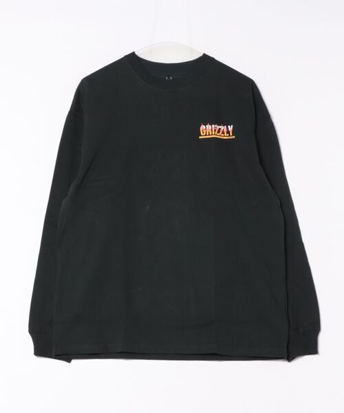 GRIZZLY(グリズリー)の「GRIZZLY/グリズリー 長袖Tシャツ/ロンT バックプリント G25FW-4402(Tシャツ/カットソー・メンズ・ホワイト/ブラック・XL/L/M)」の17枚目の写真