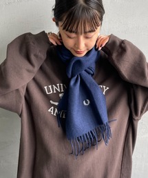 gypsohila ジプソフィア ノーブルマフラー(ネイビー) gypsohila Noble Muffler ネイビー | マフラー