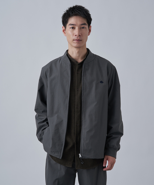 B.C STOCK(ベーセーストック)の「C.H.G リブブルゾン(MA-1・メンズ・ブラック/チャコールグレー・MEDIUM/LARGE)」の2枚目の写真