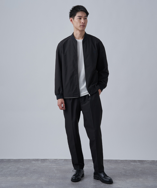 B.C STOCK(ベーセーストック)の「C.H.G リブブルゾン(MA-1・メンズ・ブラック/チャコールグレー・MEDIUM/LARGE)」の3枚目の写真