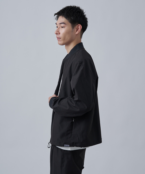 B.C STOCK(ベーセーストック)の「C.H.G リブブルゾン(MA-1・メンズ・ブラック/チャコールグレー・MEDIUM/LARGE)」の8枚目の写真