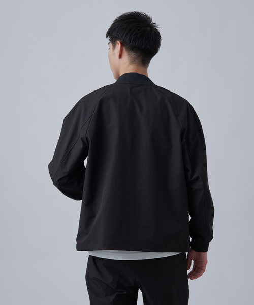 B.C STOCK(ベーセーストック)の「C.H.G リブブルゾン(MA-1・メンズ・ブラック/チャコールグレー・MEDIUM/LARGE)」の9枚目の写真