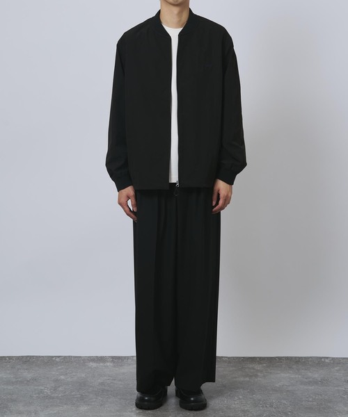 B.C STOCK(ベーセーストック)の「C.H.G リブブルゾン(MA-1・メンズ・ブラック/チャコールグレー・MEDIUM/LARGE)」の14枚目の写真