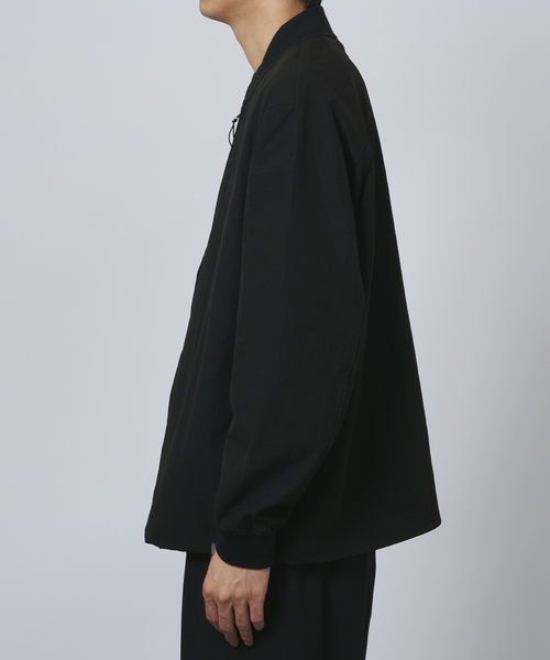 B.C STOCK(ベーセーストック)の「C.H.G リブブルゾン(MA-1・メンズ・ブラック/チャコールグレー・MEDIUM/LARGE)」の17枚目の写真
