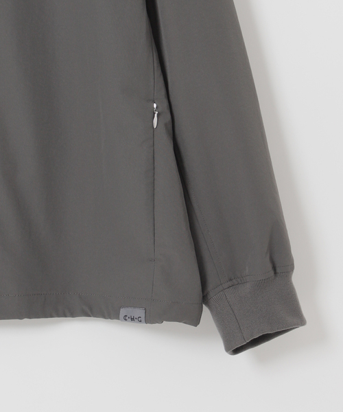 B.C STOCK(ベーセーストック)の「C.H.G リブブルゾン(MA-1・メンズ・ブラック/チャコールグレー・MEDIUM/LARGE)」の5枚目の写真