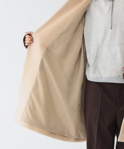 セール】【1/15再値下げ】maturely / シャギー ヘリンボーン ダッフル