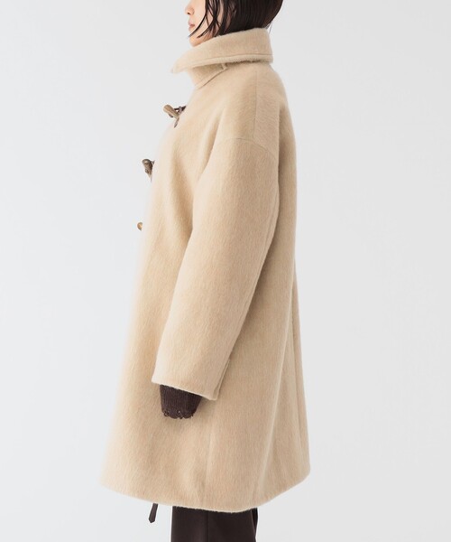 OLD ENGLAND ダッフルコート ベージュ 8サイズ ヘリンボーン　ウール OLD ENGLAND ダッフルコート ベージュ 8サイズ ヘリンボーン ウール