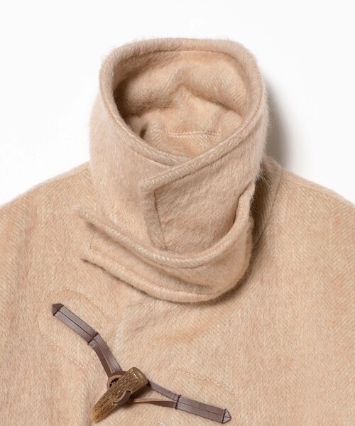 アンダーカバーイズム ダッフルコート ヘリンボーン ベージュ M アルパカ アンダーカバーイズム ダッフルコート ヘリンボーン ベージュ M