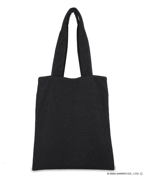 sanrio（サンリオ）の「【WEB限定商品】【ELGAES限定】Sanrio characters(サンリオキャラクターズ)トートバッグ クロミ・ハローキティ SAN-0121（トートバッグ・レディース・シルバー/ブラック・FREE）」の11枚目の写真