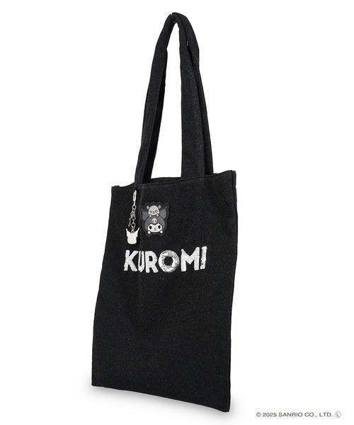 sanrio（サンリオ）の「【WEB限定商品】【ELGAES限定】Sanrio characters(サンリオキャラクターズ)トートバッグ クロミ・ハローキティ SAN-0121（トートバッグ・レディース・シルバー/ブラック・FREE）」の12枚目の写真