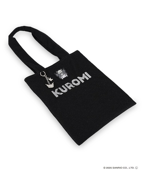 sanrio（サンリオ）の「【WEB限定商品】【ELGAES限定】Sanrio characters(サンリオキャラクターズ)トートバッグ クロミ・ハローキティ SAN-0121（トートバッグ・レディース・シルバー/ブラック・FREE）」の13枚目の写真