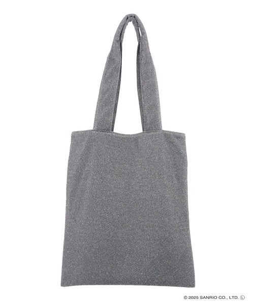 sanrio（サンリオ）の「【WEB限定商品】【ELGAES限定】Sanrio characters(サンリオキャラクターズ)トートバッグ クロミ・ハローキティ SAN-0121（トートバッグ・レディース・シルバー/ブラック・FREE）」の19枚目の写真