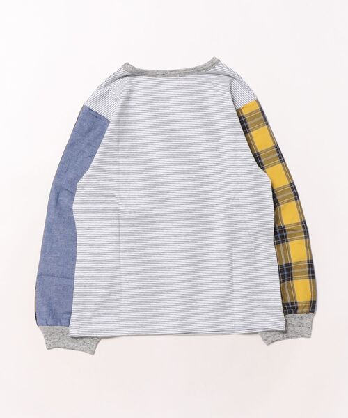 RAGMART(ラグマート)の「ロゴプリント長袖Tシャツ(Tシャツ/カットソー・キッズ・オレンジ/ブラック×ホワイト/グリーン・100cm/110cm/120cm/130cm)」の4枚目の写真
