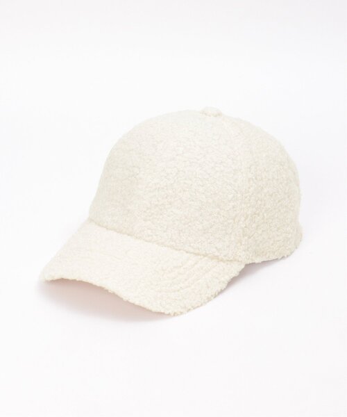 VENCEEXCHANGE(ヴァンスエクスチェンジ)の「シンプルボアキャップ(キャップ・レディース・アイボリー/ブラック/ブラウン・FREE)」の13枚目の写真