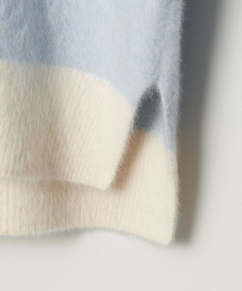 UNITED ARROWS（ユナイテッドアローズ）の「フォックスカシミヤ Vネック ニット（ニット/セーター・レディース・モカ/その他2/ブラック/その他7・FREE）」の21枚目の写真