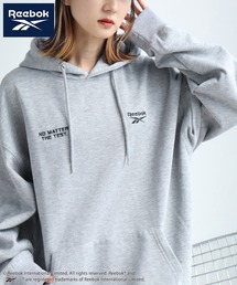 【Reebok/リーボック】裏起毛 刺繍ロゴ スウェット プルオーバーパーカー