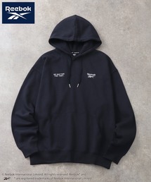 【Reebok/リーボック】裏起毛 刺繍ロゴ スウェット プルオーバーパーカー