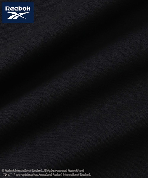 Reebok（リーボック）の「【Reebok/リーボック】裏起毛 刺繍ロゴ スウェット プルオーバーパーカー（パーカー・メンズ・杢グレー/ブラック/ホワイト/ネイビー・M/L/LL）」の7枚目の写真