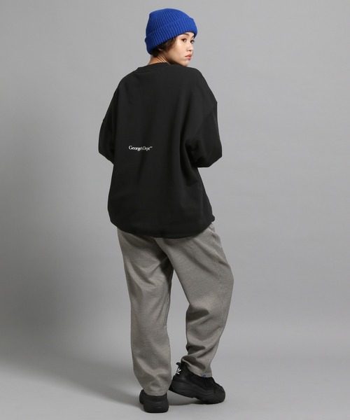 GEORGE'S（ジョージズ）の「ミニ裏毛BIGポケットプルオーバー（Tシャツ/カットソー・メンズ・ブラック/ブラウン・MEDIUM/LARGE）」の7枚目の写真