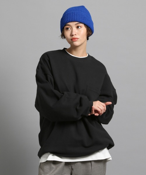 GEORGE'S（ジョージズ）の「ミニ裏毛BIGポケットプルオーバー（Tシャツ/カットソー・メンズ・ブラック/ブラウン・MEDIUM/LARGE）」の10枚目の写真