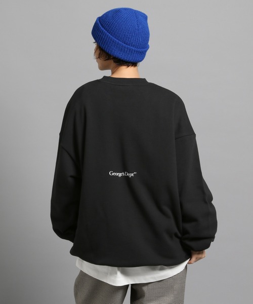 GEORGE'S（ジョージズ）の「ミニ裏毛BIGポケットプルオーバー（Tシャツ/カットソー・メンズ・ブラック/ブラウン・MEDIUM/LARGE）」の12枚目の写真