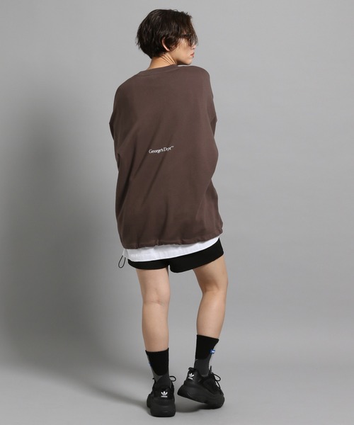 GEORGE'S（ジョージズ）の「ミニ裏毛BIGポケットプルオーバー（Tシャツ/カットソー・メンズ・ブラック/ブラウン・MEDIUM/LARGE）」の17枚目の写真