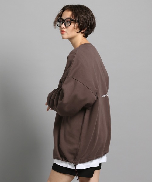 GEORGE'S（ジョージズ）の「ミニ裏毛BIGポケットプルオーバー（Tシャツ/カットソー・メンズ・ブラック/ブラウン・MEDIUM/LARGE）」の20枚目の写真